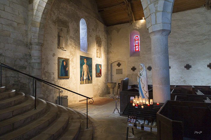 L'Association des amis de l'Eglise de Varengeville sur Mer, aide à la restauration de l'Eglise et du cimetiere marin, ainsi que la chapelle