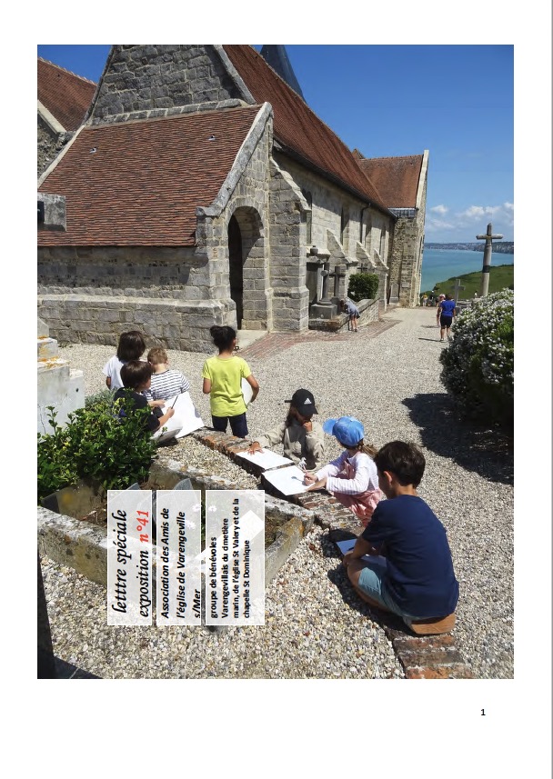 Première page de Newsletter N°41 – Spéciale exposition de l&rsquo;Association